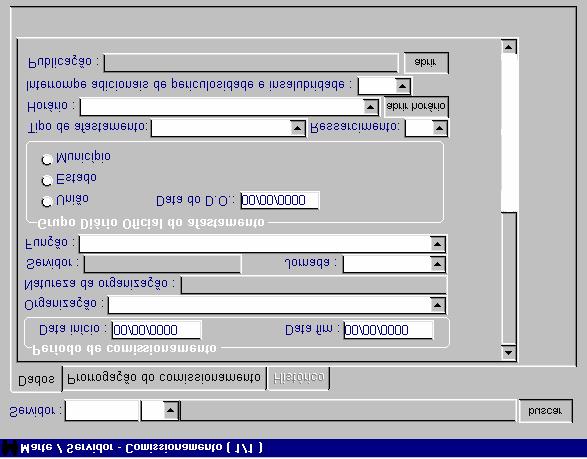 Capítulo Subsistema Servidor / Contrato Parte I Dica Para imprimir o Ato de Cessação de Designação clique Sim na mensagem que o sistema envia, ou acesse no menu Consultar o item documentos.