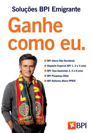 Eficiência O investimento publicitário do BPI aumentou em 2005 cerca de 46%, acima da evolução registada para o conjunto do sector financeiro (+39%), considerando todos os seus segmentos.