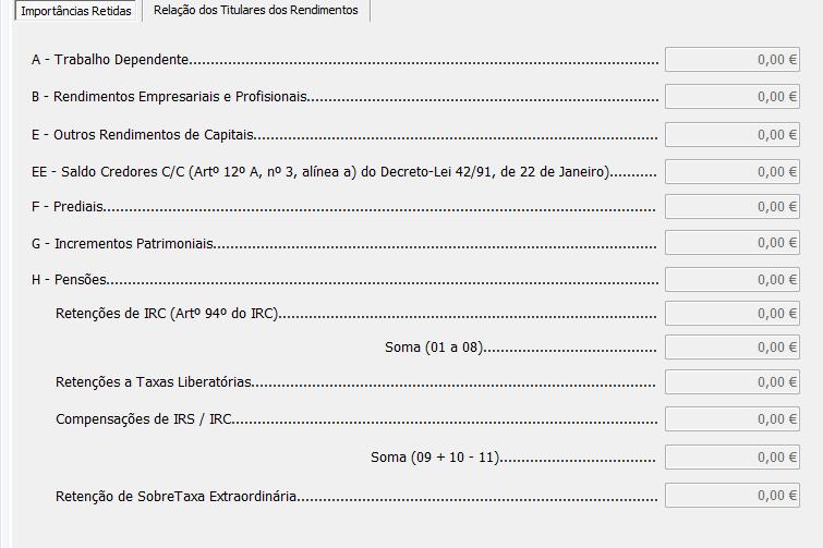 4.4. Emissão das Declarações de Rendimento 4.4.1.