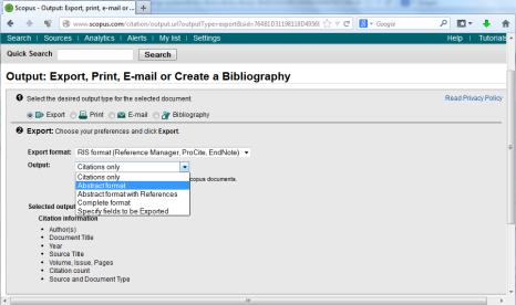 Importar referências do Scopus 69 70