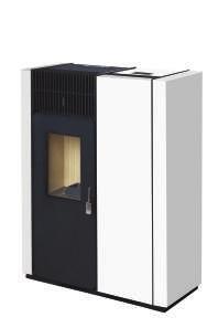 segurança Ventilação frontal Only 30 cm depth allows installation in small spaces Automatic ignition Large glass for broad view of the flame Exterior cladding panels lacquered Lining