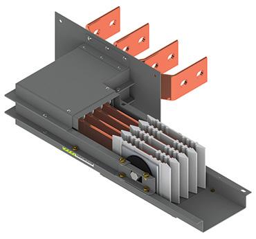 Esta unidad es usada, en situaciones especiales, para facilitar la conexión entre el sistema de línea eléctrica prefabricada con el tablero y/o transformador.
