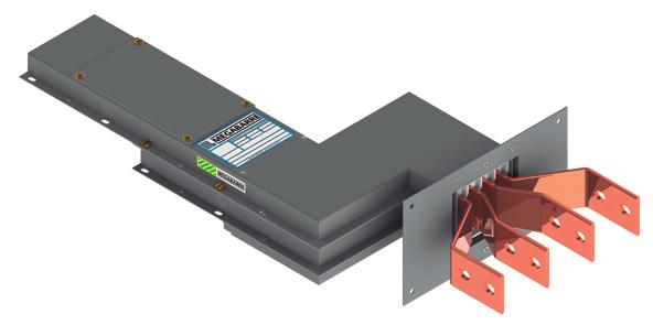 Esta unidad es usada, en situaciones especiales, para facilitar la conexión entre el sistema de líneas eléctricas prefabricadas con el tablero y/o transformador.