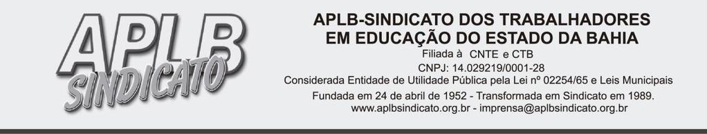 APLB SINDICATO ANÁLISE DO CAPÍTULO II- DA EDUCAÇÃO - CONSTANTE DA LEI ORGÂNICA DO MUNICÍPIO DE SALVADOR LOM: PROPOSTAS DE ALTERAÇÃO REALIZADA PELA APLB-SINDICATO 1. MANUTENÇÃO DO TEXTO: Art.