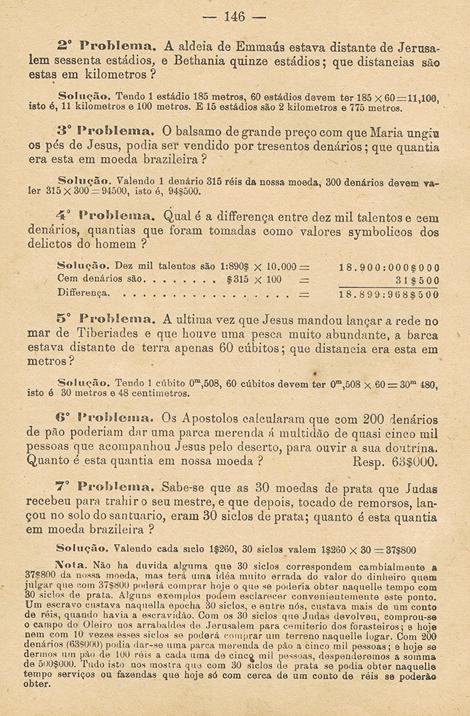 52 Problemas dos Nossos Avós (4) Nesta secção voltamos a um texto que apresentámos brevemente no primeiro Problemas dos Nossos Avós [1], a Arithmetica Progressiva de António Trajano [2] (relembramos