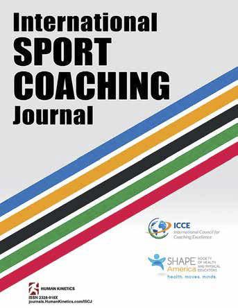 Increase Your Coaching Knowledge Subscribe Today The International Sport Coaching Journal (ISCJ) seeks to advance the profession of coaching through research articles, informative essays,