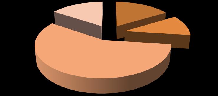 Distribuição por grupo etário Concelho de Almada 21% 15% 10% 0-14 15-24 54% 25-64 > 65 Font : INE censos 2011 Distribuição por grupo etário Concelho de Seixal 16% 16% 57% 11% 0-14
