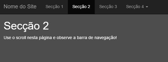 88 CRIAÇÃO RÁPIDA DE SITES RESPONSIVOS COM O BOOTSTRAP FIGURA 4.5 Plugin Scrollspy 4.