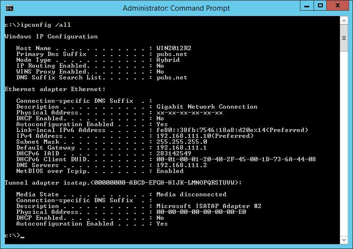 Resolver problemas comando ipconfig Exibe o estado da ligação da interface da rede usada atualmente pelo computador.