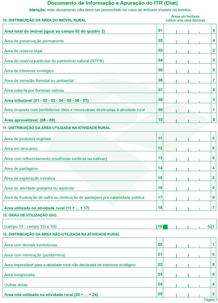 2007 (DOU de 14.06.2007) Dispõe sobre a entrega da Declaração do Imposto sobre a Propriedade Territorial Rural (DITR) relativa ao exercício 2007, e dá outras providências.