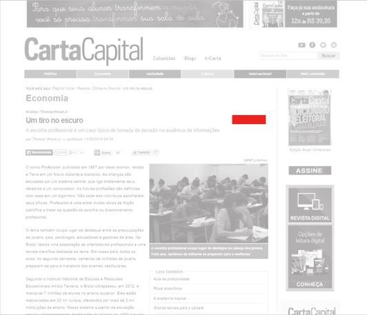 ESPECIFICAÇÕES TÉCNICAS SITE CARTACAPITAL SELO