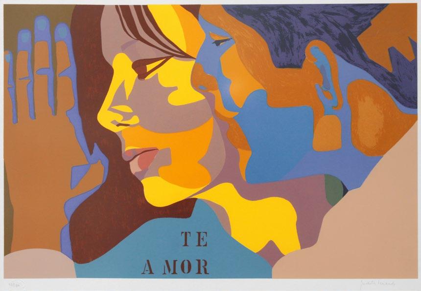 Serigrafia, 50x50 cm, 1969-74, A.C.