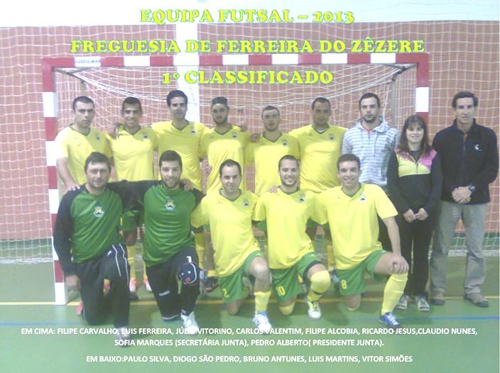 12 º Torneio de Futsal Inter-Freguesias Participação no torneio de futsal organizado pela Câmara Municipal, tendo esta Junta