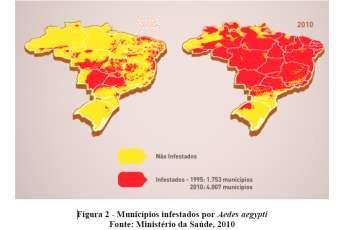 Nos estados do Pará (PA), Tocantins (TO), Piauí (PI), Mato Grosso do Sul (MS) e Espírito Santo (ES), foram registradas as presenças dos sorotipos DEVN - 1 e 2.