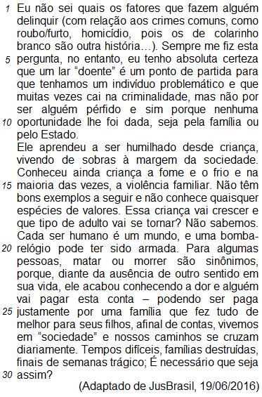 SENAI/CETIQT 2016 2º Semestre CADERNO 2 LÍNGUA PORTUGUESA Questão 2 A utilização da crase em à (linha 13) no Texto é justificada pela seguinte regra gramatical: (Texto) a) É obrigatório o uso de