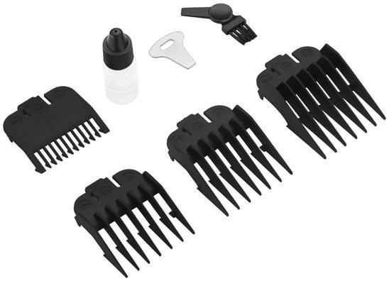 2 - Componentes do produto 2 1 7 8 3 4 6 5 1 Máquina de cortar cabelo