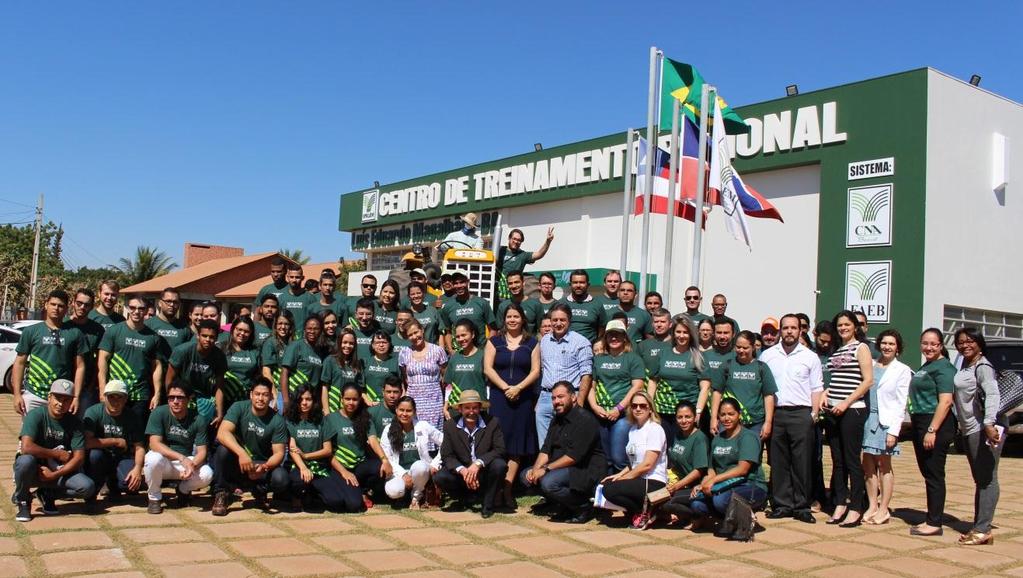 Programa Rede e-tec Brasil do Serviço Nacional de Aprendizagem Rural (SENAR), administração regional da Bahia Aula inaugural da segunda turma do curso Técnico em Agronegócio da Rede e-tec do Serviço