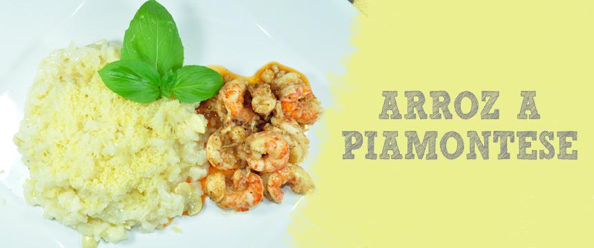 Receita: Arroz à Piamontese (Risotto alla Piemontese) Risoto (risotto) é um prato típico italiano e que pode ser feito com inúmeras variações.