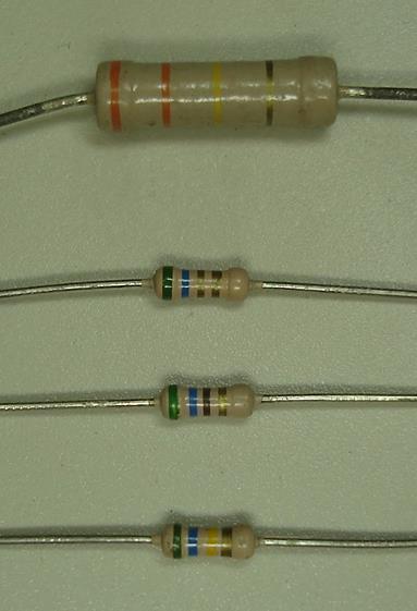 Resistor de precisão, usam 5