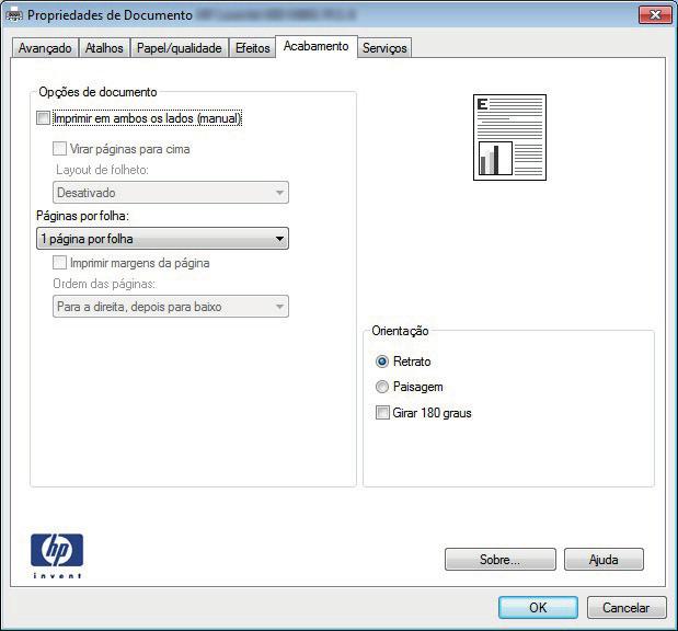 Tarefas de impressão (Windows) Como imprimir (Windows) O procedimento a seguir descreve o processo básico de impressão no Windows. 1. No programa de software, selecione a opção Imprimir. 2.