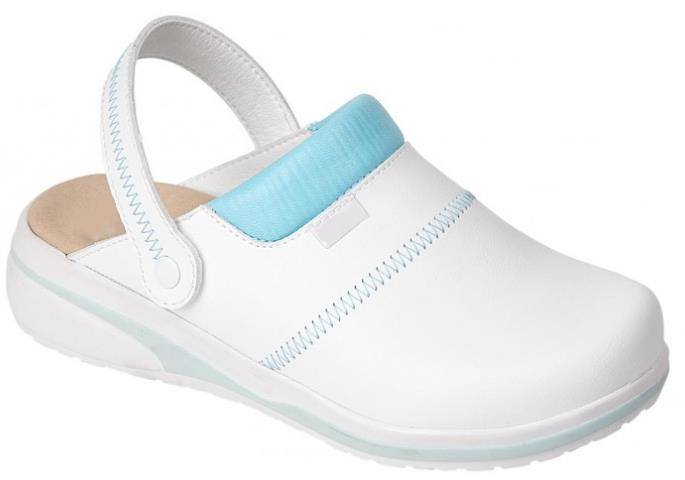 Tamanhos: 35-46 Cores: Branco/Azul claro; Branco/Azul