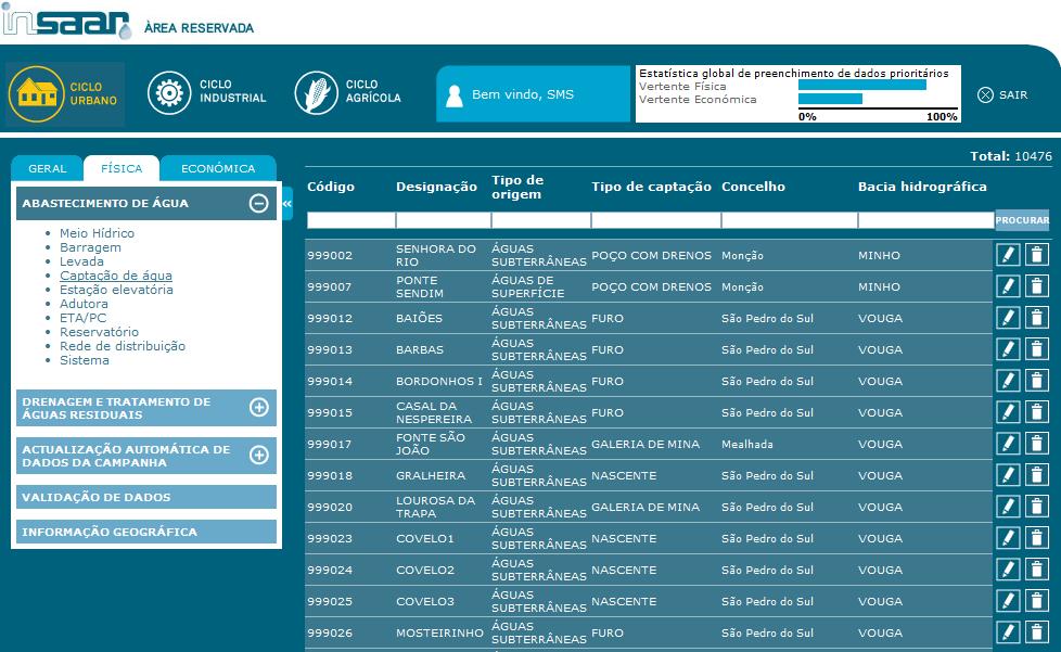 I N S A A R 2 1 1 Para transformar a lista de componentes (por defeito estão apenas as