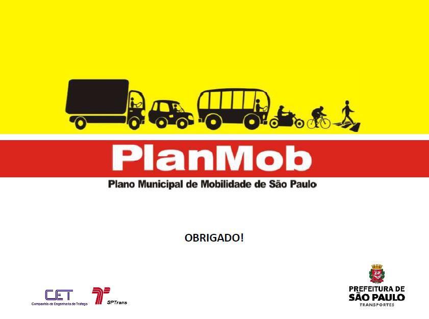 ) Plano de Mobilidade Urbana da cidade