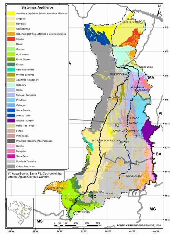 Domínio Área (% RH) Reserva Explotável (m 3 /s) Poroso 58 504,1 Fraturado* 42 491,7 Total 995,8 * Inclui fissural, fissural-cárstico e cárstico Qualidade das Águas - Atende