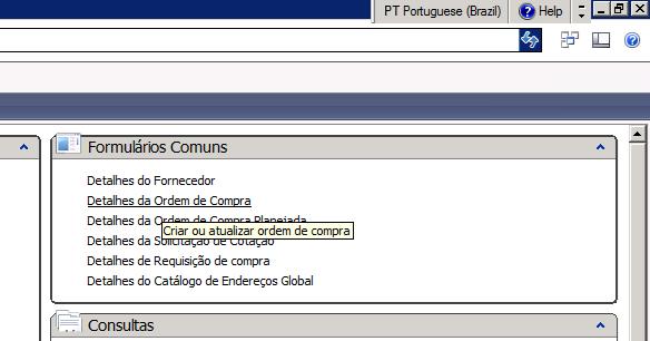 Localizar a ordem de venda/ compra que será