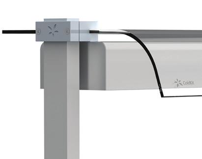 Possibilidade de colocação de Kit infravermelhos em elementos 725, 1450 e 2175. Estes elementos não incluem prumos. These units do not include vertical support.