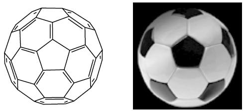 (www.jornaldaciencia.org.br. Adaptado.) No texto são citados dois do elemento carbono. No C 60, cada átomo de carbono faz ligações sigma.