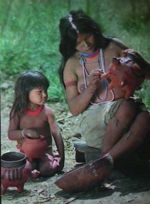 Figura 3 - Fonte: http://www.losartesanos.com/indigena/ceramica.htm existe. É como o sotaque, nós só o percebemos nos outros.