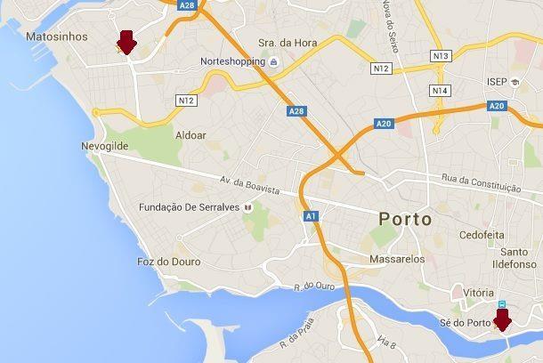 [1] Amostra 2: Água do chafariz do parque Basílio Teles, Matosinhos: O reservatório da Foz (do rio Sousa) satisfazia o abastecimento de toda a parte inferior da cidade do Porto permitindo também