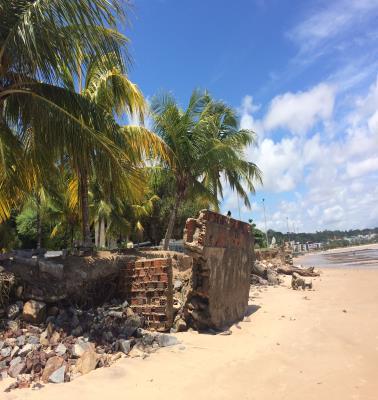 praia Barra de Gramame, em 06 de