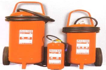 Апарати за гаснење со воздушна пена (Pz) Наменети се првенствено за гаснење на пожари од класа В и А.