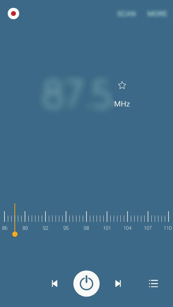 Aplicações Rádio Ouvir o rádio FM Toque em Rádio no Ecrã de aplicações. Antes de utilizar esta aplicação deve ligar um auricular, o qual funciona como antena do rádio.