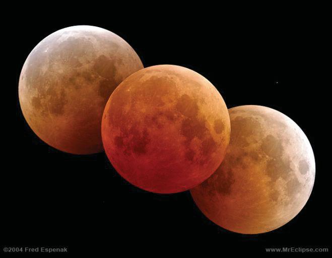 Eclipses da Lua Apesar da sombra da Terra, a Lua não fica