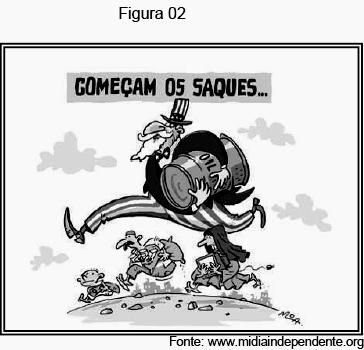 b) Invasão do Iraque pelos EUA e aliados, cujo objetivo é assegurar ao Tio San o controle sobre uma das mais importantes jazidas petrolíferas do Oriente