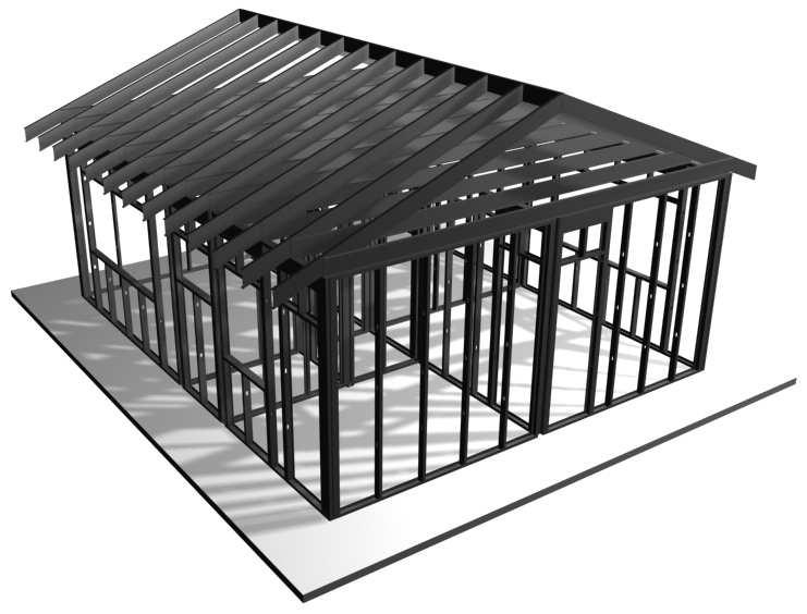 população, foi necessário empregar métodos mais rápidos e produtivos na construção de habitações, utilizando os materiais disponíveis na região, no caso a madeira.