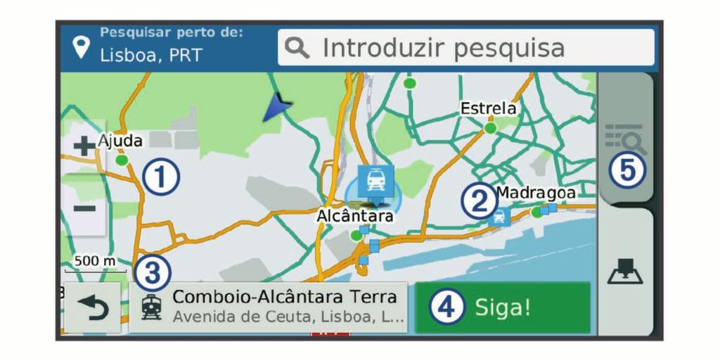 . 2 Selecione uma categoria ou selecione Categorias. 3 Se necessário, selecione uma subcategoria. 4 Selecione uma posição.