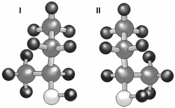 11) (PUC-Campinas) Considere as fórmulas estruturais seguintes: I CH2(OH)-CH2(OH) II CH3-CH(OH)-CH2-CH3 III CH2(OH)-CH=CH-CH3 IV CH2(OH)-CH=CH2 Há isômeros ópticos e isômeros geométricos,