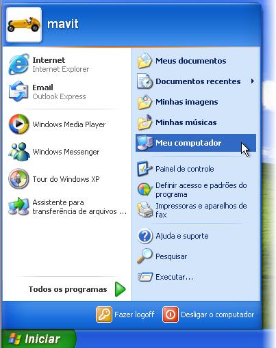 12) (VUNESP) A figura seguinte apresenta parte da área de trabalho do MS-Windows 7: Com relação ao Windows Explorer e à figura acima, que mostra uma janela desse software, julgue os itens a seguir.