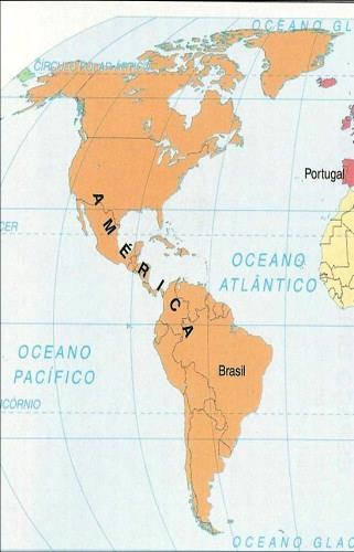 América - Limites entre países Fonte: Leda Ísola, Vera Caldini.