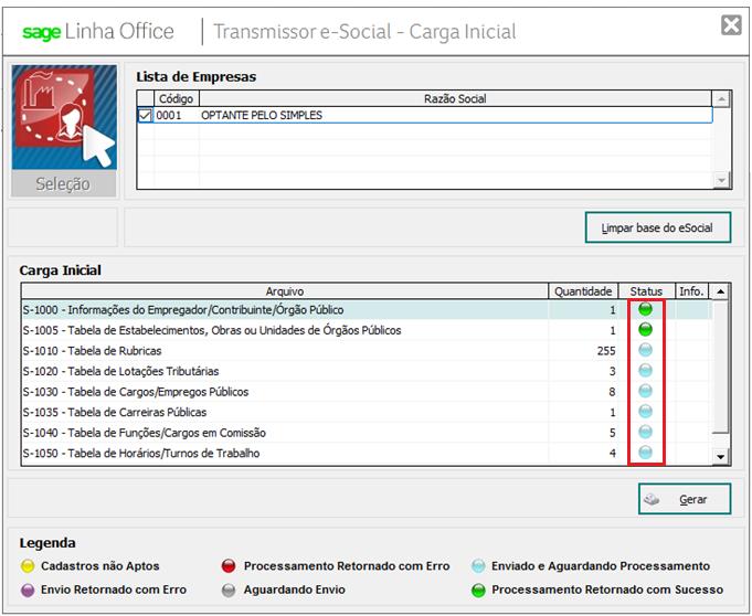 Lembrando que neste processo de envio e retorno, sempre é necessário o certificado digital.