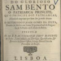 Livros, sermões e outros impressos escritos em português e publicados ao longo dos séculos XVI, JESUS, Ruperto de Sermam do Glorioso S.