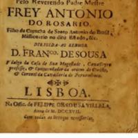 ..] Miguel Manescal, Impressor do Santo Officio Lisboa 1717 Português ROSÁRIO, Antônio do Carta de marear delineada pelo Reverendo Padre