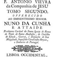 ..] Officina da Tomo 1 Congregação do Lisboa 1735 Português Oratorio VIEIRA, Antônio Cartas do P.