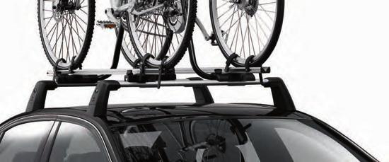 Cada suporte de bicicletas pode levar uma bicicleta com um diâmetro máximo da estrutura de 98 mm (tubos da estrutura circular) ou 110 x 70 mm (tubos da estrutura oval).