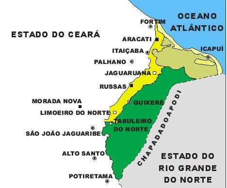 O município de Limoeiro do Norte apresenta precipitação média anual de 77 mm com chuvas irregulares durante o ano (Figura.) e média anual da umidade relativa de 6% (DNOCS, ).