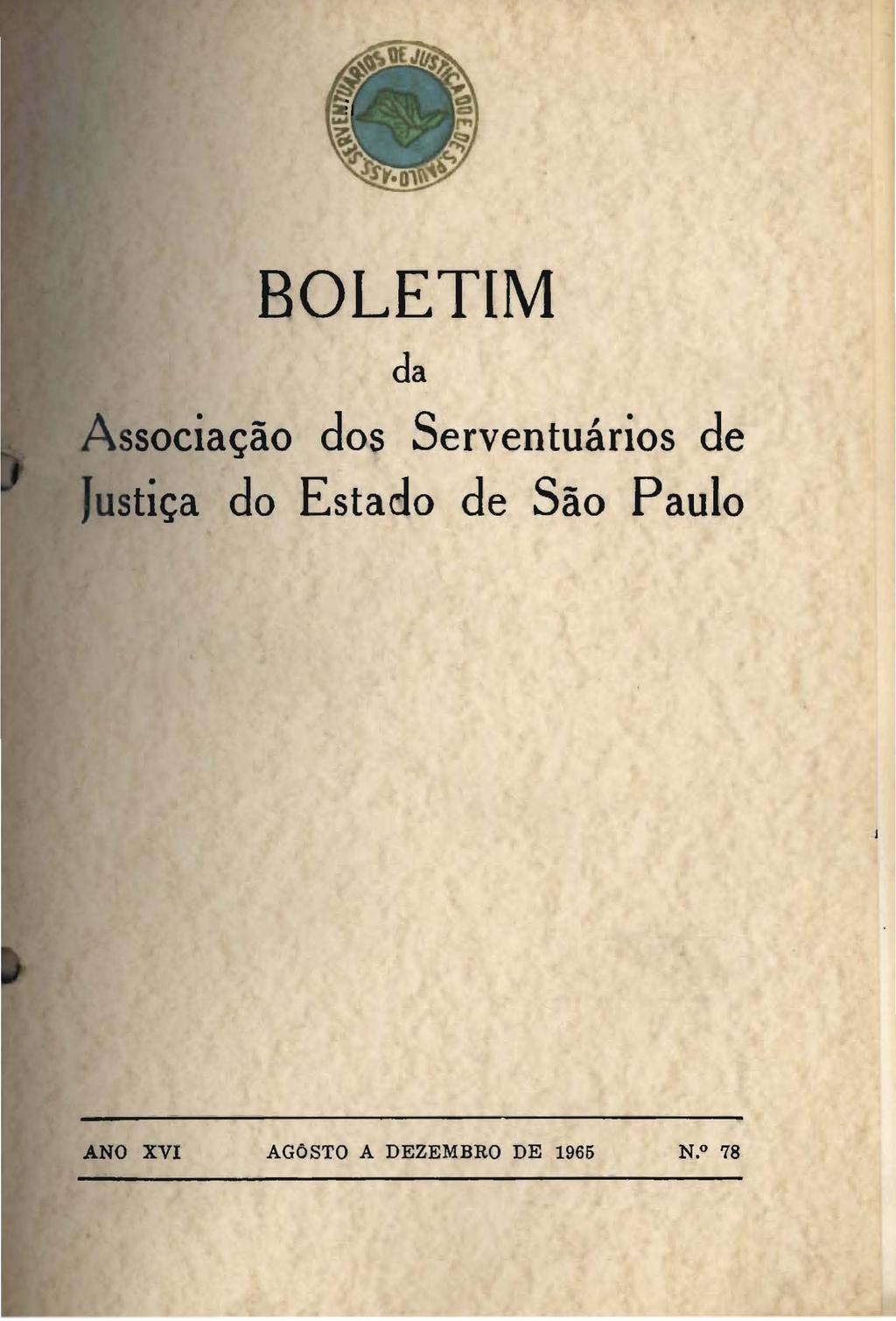 BOLETM da A ssociação dos Serventuários de Justiça do